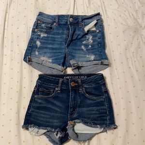 2 Jean shorts